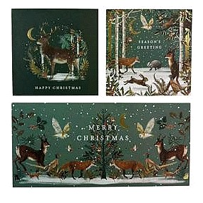 Sainsbury's Home Woodland Scene Multipack Card (20)
