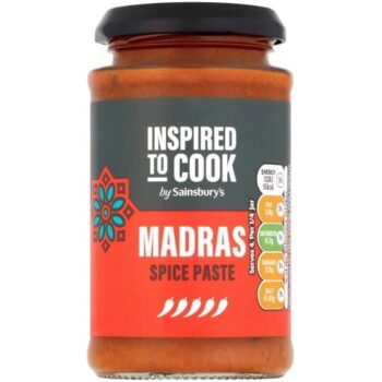 Sainsbury's Hot Madras Curry Paste Inspired to Cook (200g)
