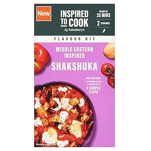 Sainsbury's Inspired to Cook Middle Eastern Inspired Shakshuka Flavour Kit (70g)