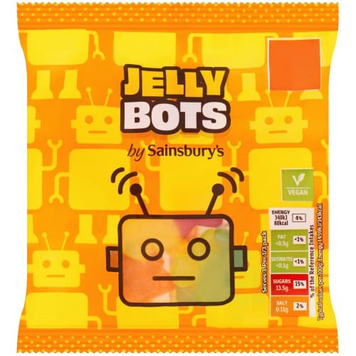Sainsbury's Jelly Bots (70g)
