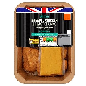 Sainsbury's Katsu Breaded Chicken Breast Chunks (310g)
