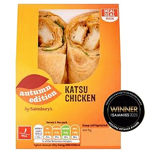 Sainsbury's Katsu Chicken Autumn Edition