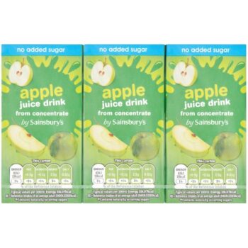 Sainsbury's Kids Apple (3 x 200ml)