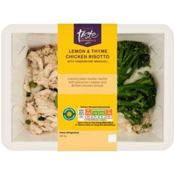 Sainsbury's Lemon & Thyme Chicken Risotto Taste the Difference (385g)