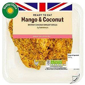 Sainsbury's Mango & Coconut British Chicken Grills (Ready to Eat) (180g)