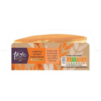Sainsbury's Maple Pancakes Taste the Difference (4)