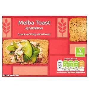 Sainsbury's Melba Toast (100g)