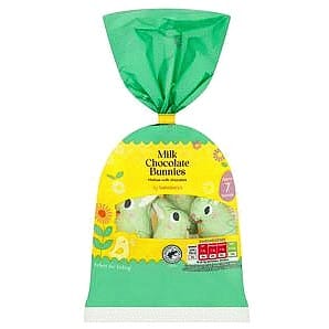Sainsbury's Milk Chocolate Bunnies (79g)