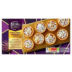 Sainsbury's Mini Lemon Tarts Taste the Difference (8)