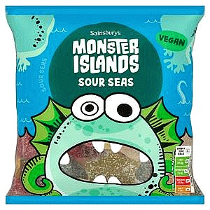 Sainsbury's Monster Islands Sour Seas (170g)