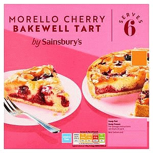 Sainsbury's Morello Cherry Bakewell Tart (410g)