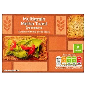 Sainsbury's Multigrain Melba Toast (100g)