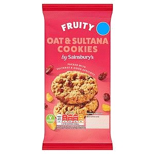 Sainsbury's Oat & Sultana Cookies (200g)