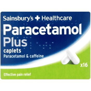 Sainsbury's Paracetamol Plus Caplets (16)