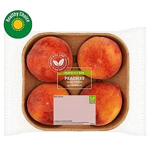 Sainsbury's Peaches Ripe & Ready (4)