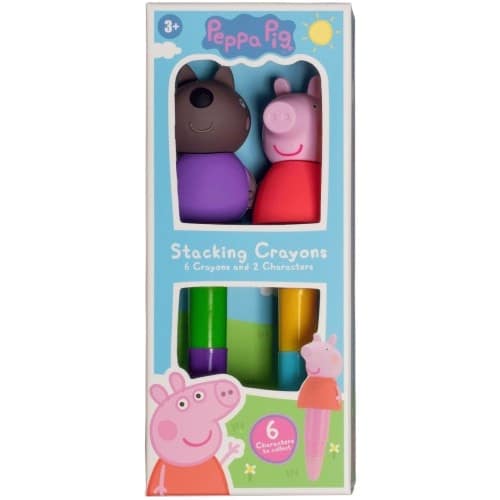 Sainsbury's Peppa Stacking Crayon