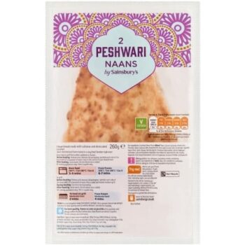 Sainsbury's Peshwari Naan (2 x 260g)