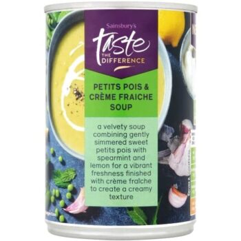 Sainsbury's Petits Pois & Creme Fraiche Soup Taste the Difference (400g)