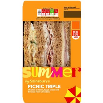 Sainsbury's Picnic Triple