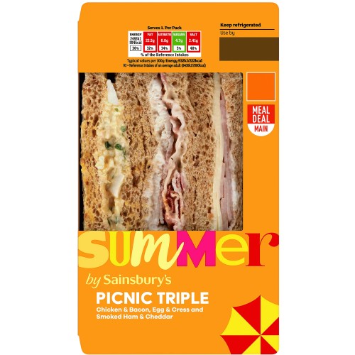 Sainsbury's Picnic Triple