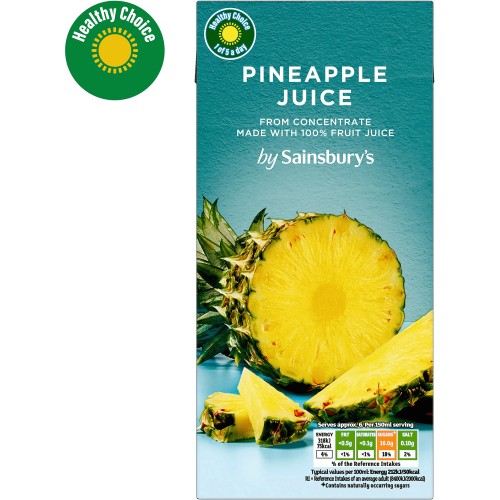 Sainsbury's Pineapple Juice (1 Litre)