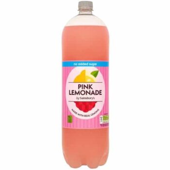 Sainsbury's Pink Lemonade Zero Added Sugar (2 Litre)