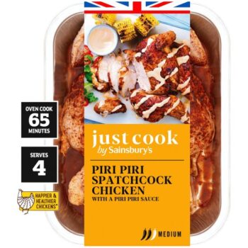 Sainsbury's Piri Piri Spatchcock British Chicken (1.26kg)