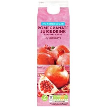 Sainsbury's Pomegranate Juice Drink No Added Sugar (1 Litre)