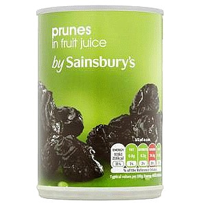 Sainsbury's Prunes in Fruit Juice (410g)