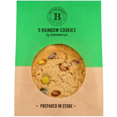 Sainsbury's Rainbow Cookies (5)