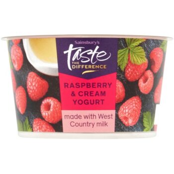 Sainsbury's Raspberry Yogurt Taste the Difference (150g)