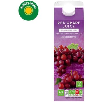 Sainsbury's Red Grape Juice Not From Concentrate (1 Litre)