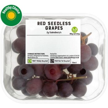 Sainsbury's Red Grapes (300g)