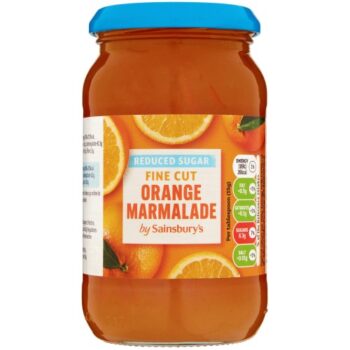 Sainsbury's Reduced Sugar Fine Cut Orange Marmalade (415g)