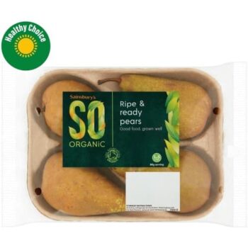 Sainsbury's Ripe & Ready Pears So Organic