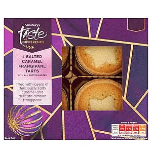 Sainsbury's Salted Caramel Frangipane Pies Taste the Difference (4)