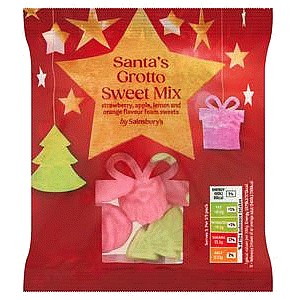Sainsbury's Santa's Grotto Sweet Mix (130g)