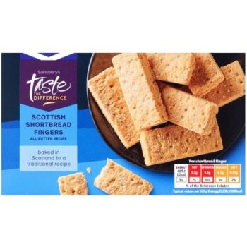 Sainsbury's Scottish Shortbread Fingers Taste the Difference (160g)