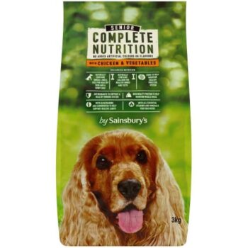 Sainsbury's Senior Complete Nutrition with Chicken & Rice (3kg)