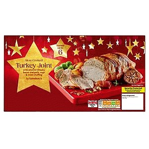Sainsbury's Slow Cooked Turkey Joint (1.34kg)