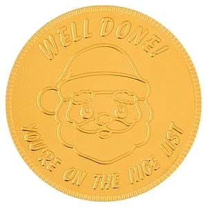 Sainsbury's Solid Milk Chocolate Coin (58g)
