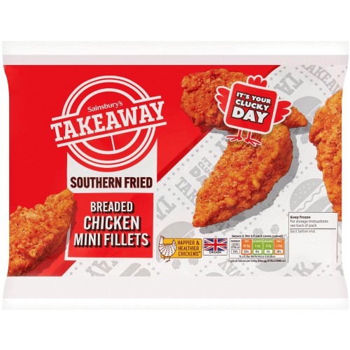 Sainsbury's Southern Fried Chicken Mini Fillets (300g)