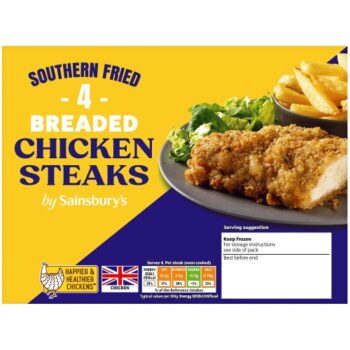 Sainsbury's Southern Fried Chicken Steak (380g)