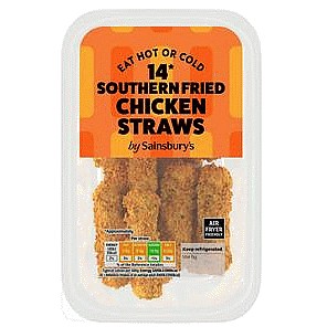 Sainsbury's Southern Fried Chicken Straws (14 x 168g)
