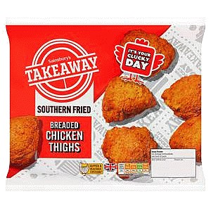 Sainsbury's Southern Fried Chicken Thighs (700g)