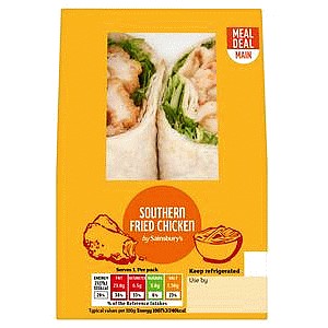 Sainsbury's Southern Fried Chicken Wrap