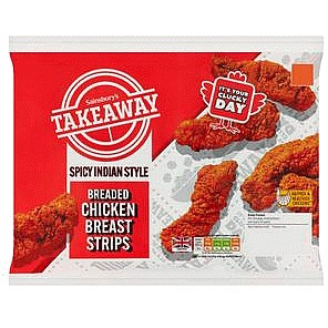 Sainsbury's Spiced Chicken Breast Strips (400g)