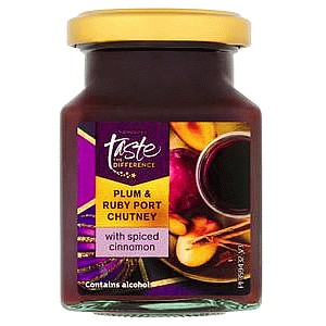 Sainsbury's Spiced Plum & Port Chutney Taste the Difference (200g)