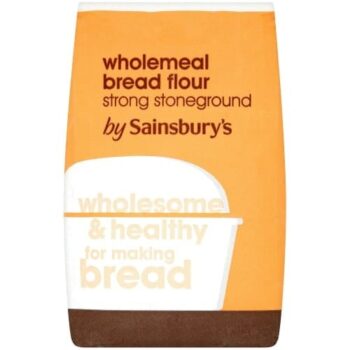 Sainsbury's Strong Stoneground 100% Wholemeal Flour (1.5kg)