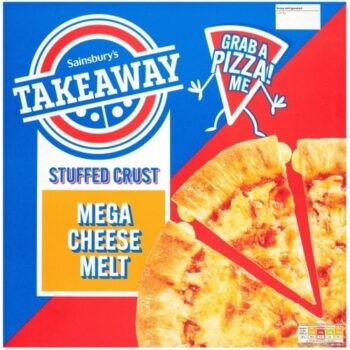 Sainsbury's Stuffed Crust Cheese Feast Pizza (599g)